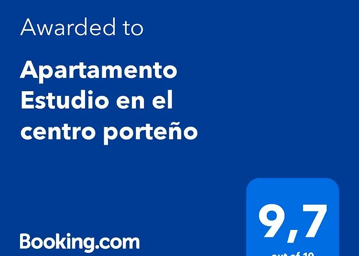 Apartamento Estudio En El Centro Porteno